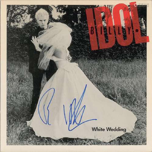 Billy Idol Signed Album