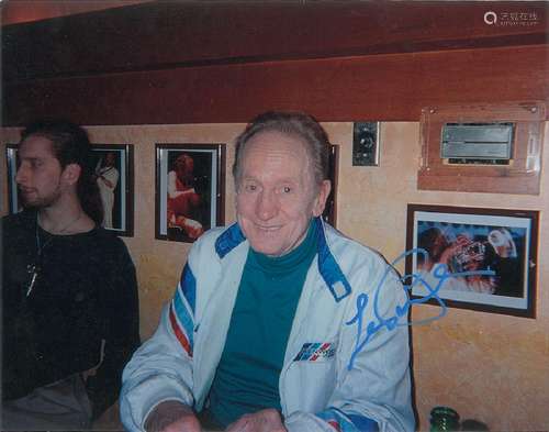 Les Paul Oversized Signed Photograph