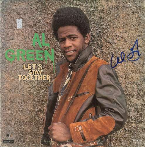 Al Green Signed Album