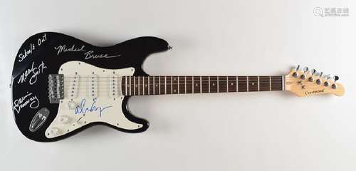 Alice Cooper Signed Guitar