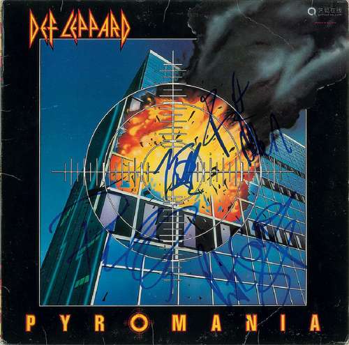 Def Leppard Signed Album