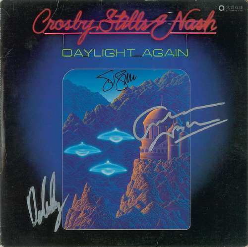 Crosby, Stills, and Nash Signed Album