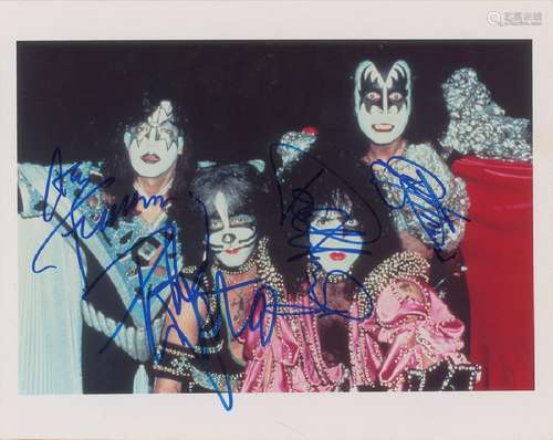 KISS Signed Photograph