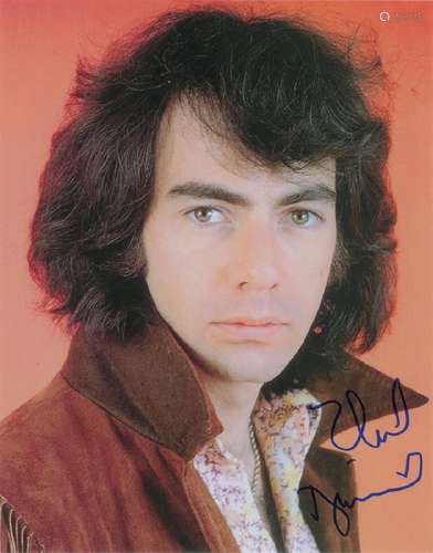 Neil Diamond Oversized Signed Photograph