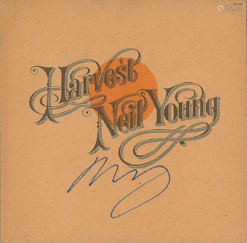 Neil Young Signed Album