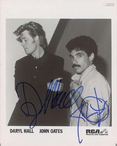 Hall and Oates Signed Photograph