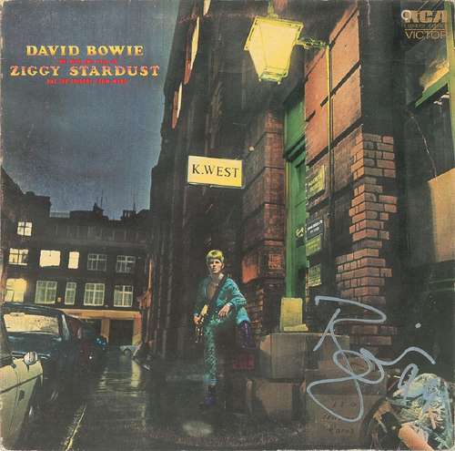 David Bowie Signed Album