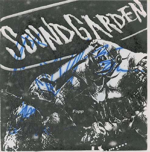 Soundgarden Signed 45 RPM Record