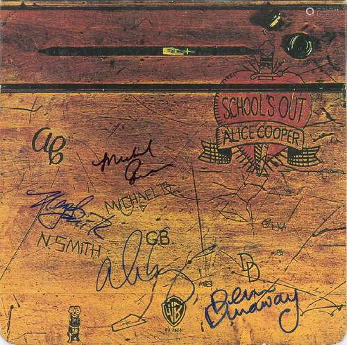 Alice Cooper Signed Album