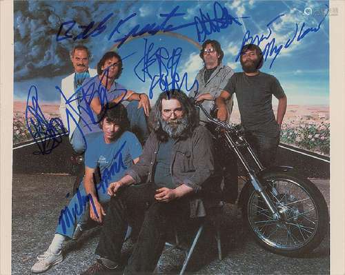 Grateful Dead Signed Photograph