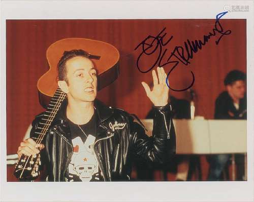 The Clash: Joe Strummer Signed Photograph