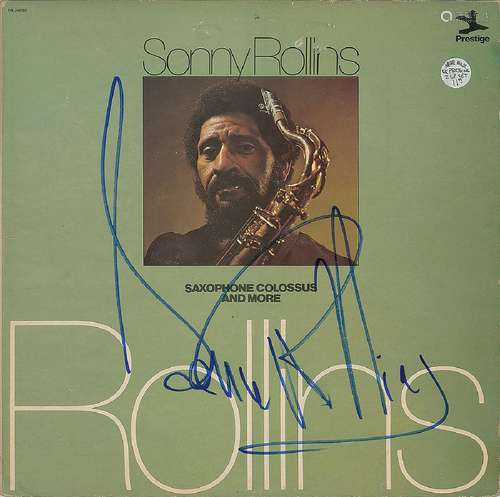 Sonny Rollins Signed Album