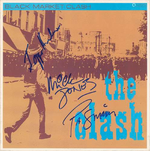 The Clash Signed Album