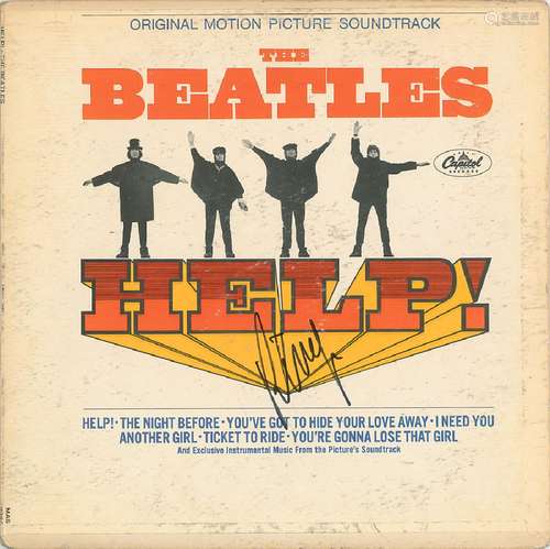 Beatles: Ringo Starr Signed Album