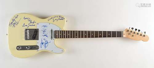 Sly and the Family Stone Signed Guitar