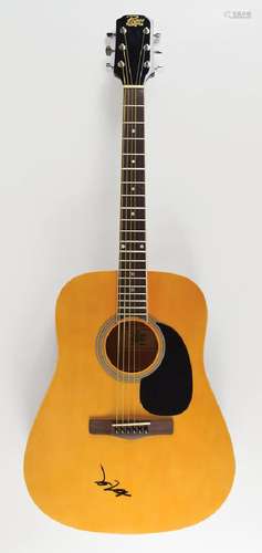 Willie Nelson Signed Guitar