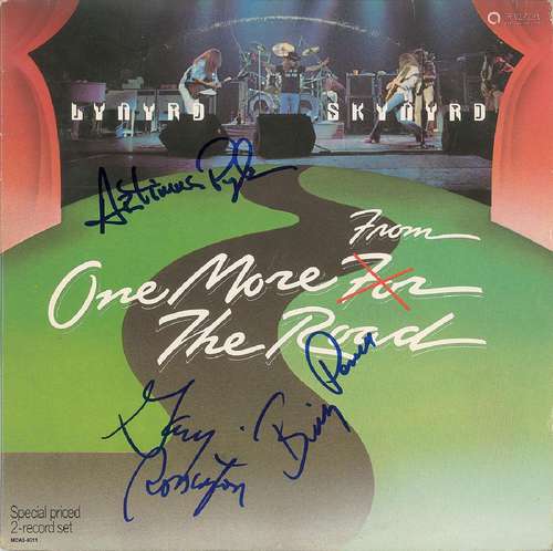 Lynyrd Skynyrd Signed Album