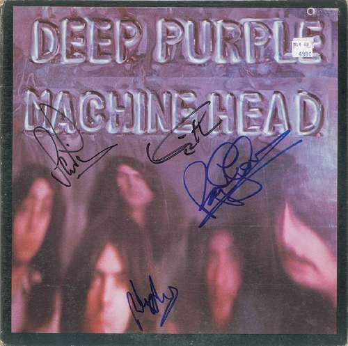 Deep Purple Signed Album