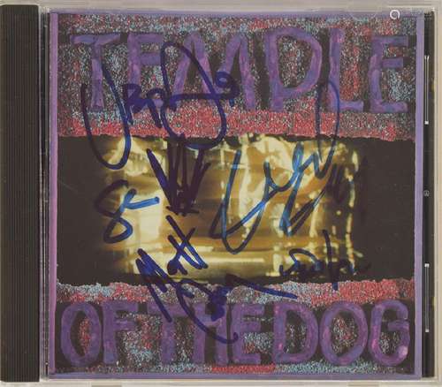 Temple of the Dog Signed CD