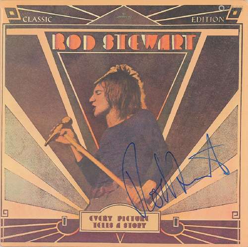 Rod Stewart Group of (3) Signed Albums