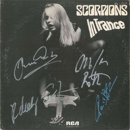 Scorpions Signed Album