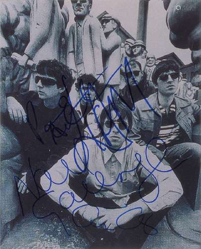 Oasis Signed Photograph