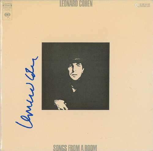 Leonard Cohen Signed Album