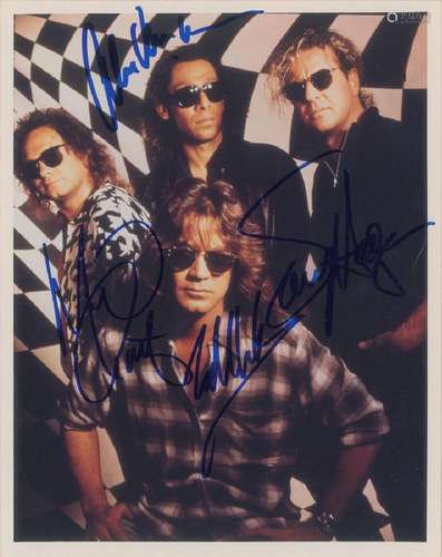 Van Halen Signed Photograph