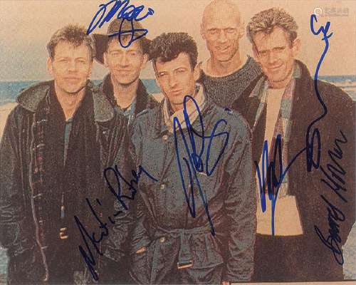 Midnight Oil Signed Photograph