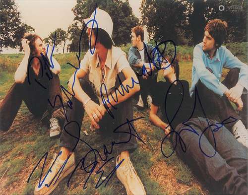 The Verve Oversized Signed Photograph