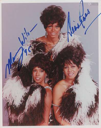 The Supremes Signed Photograph