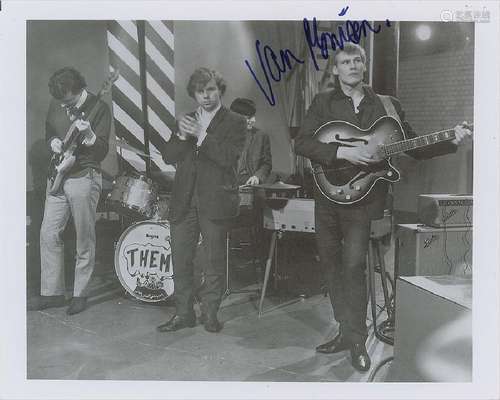 Van Morrison Signed Photograph