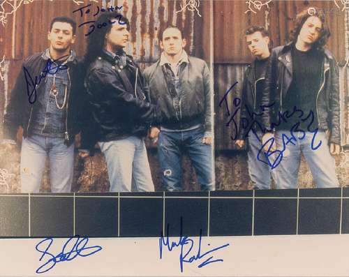 Gun Signed Photograph