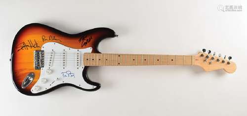 Tom Petty and the Heartbreakers Signed Guitar