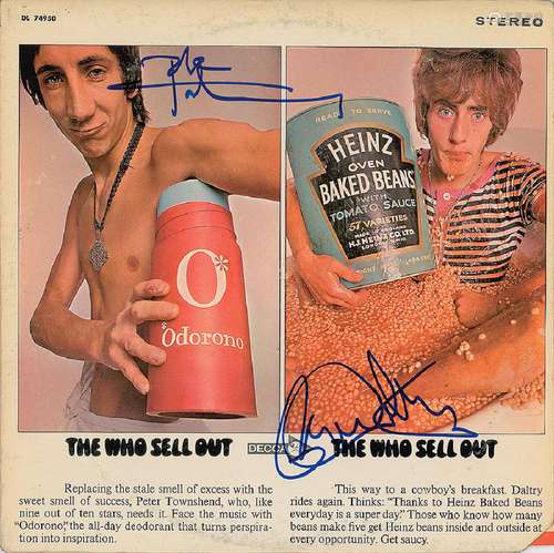 The Who: Pete Townshend and Roger Daltrey Signed Album