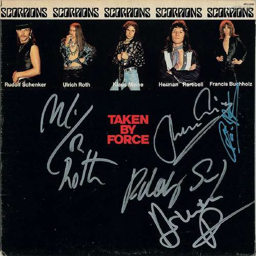 Scorpions Signed Album