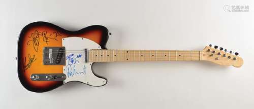 The Faces Signed Guitar