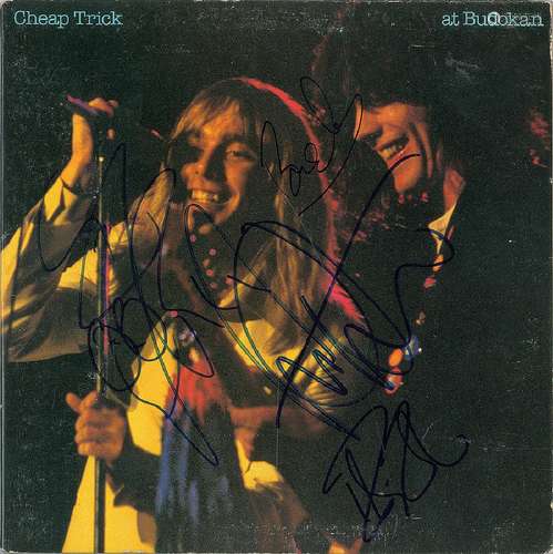 Cheap Trick Signed Album