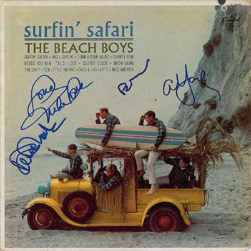 The Beach Boys Signed Album