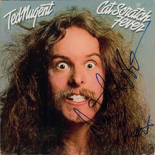 Ted Nugent Signed Album