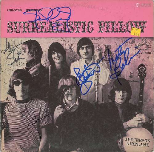 Jefferson Airplane Signed Album