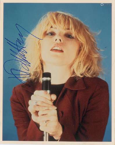 Blondie: Debbie Harry Signed Photograph