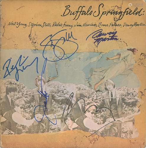 Buffalo Springfield Signed Album