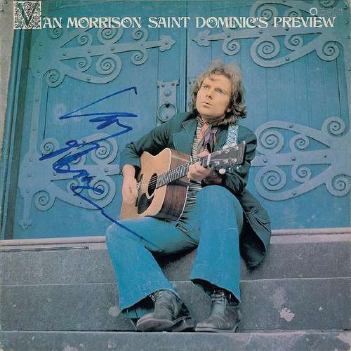 Van Morrison Signed Album