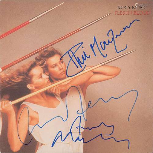 Roxy Music Signed Album