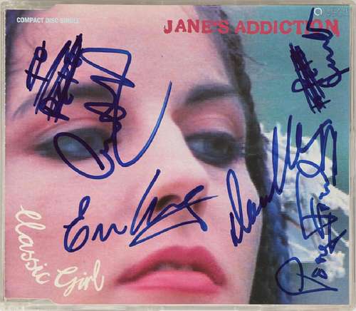 Jane's Addiction Signed CD