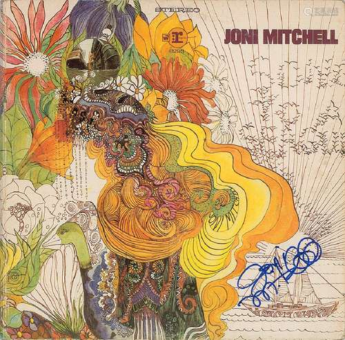 Joni Mitchell Signed Album