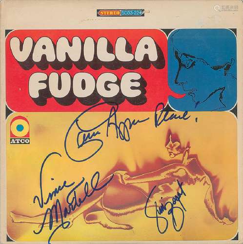 Vanilla Fudge Signed Album