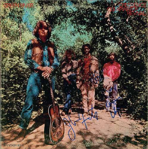 Creedence Clearwater Revival Signed Album