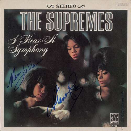 The Supremes Signed Album